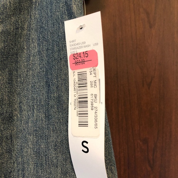 Jones New York Jeans blouse - Picture 3 of 4